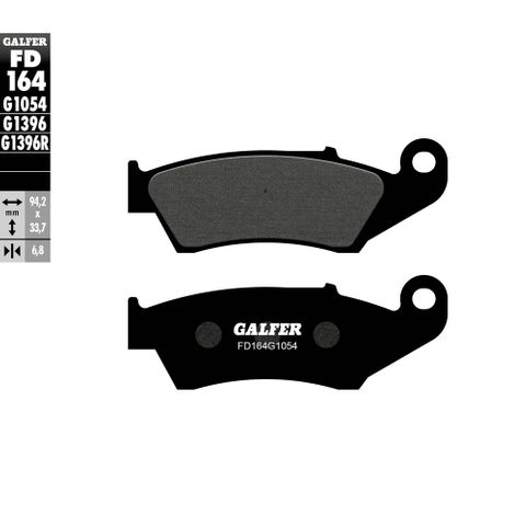 FD164G1054 FRONT SEMI-METALLIC COMPOUND