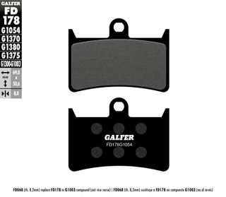 Galfer Semi-Metallic Compound 57