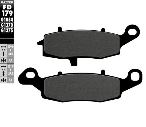 FD179G1054 SEMI-METALLIC COMPOUND RIGHT SIDE ONLY