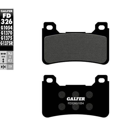 FD326G1054 SEMI-METALLIC COMPOUND