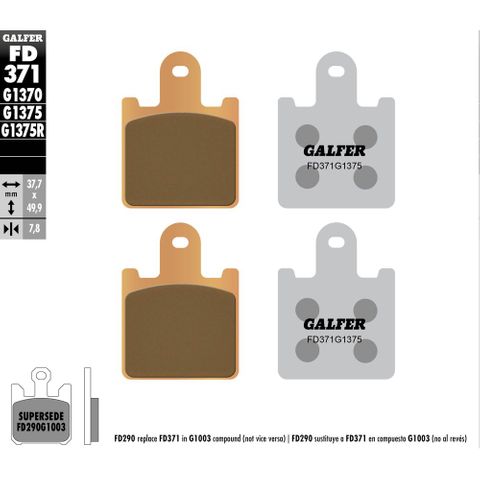 FD371G1375 HH SINTERED CERAMIC COMPOUND