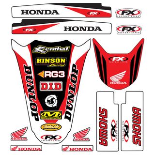 Factory Effex Trim Kit Honda Crf-25004-05 05