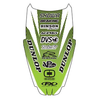 Factory Effex Rear Fender Kawasaki Kx250F/450F 06-08