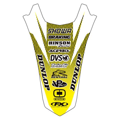 14-32430 RMZ450 08-15 REAR FENDERS