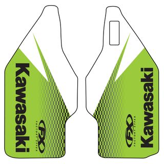 Factory Effex Fork Guards Kawasaki Kx80/85/100 98-12