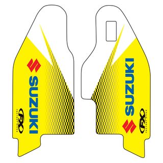 Factory Effex Fork Guards Suzuki Rmz250 04-06