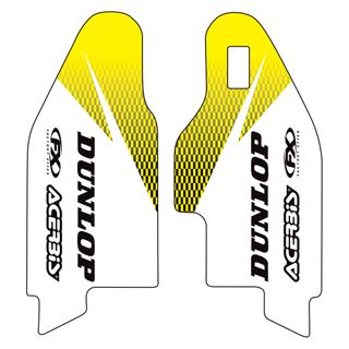 Factory Effex Fork Guards Suzuki Rm125/250 01-03 Sponsor Logo