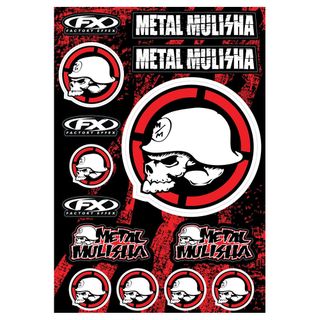 Factory Effex Oem Sticker Sheet Metal Mulisha 2