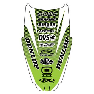 Factory Effex Rear Fender Kawasaki Kx85/100 14