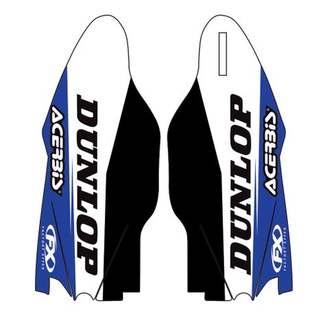 17-40226 YZ250F/450F 10-18 FORK GUARDS