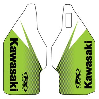 Factory Effex Fork Guards Kawasaki Kx-80/85/100 2014-2015