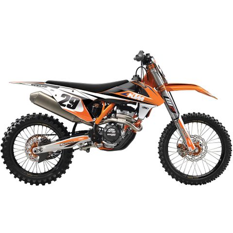 20-01524 KTM125-450F 07-10 EVO 14 SHROUD KIT