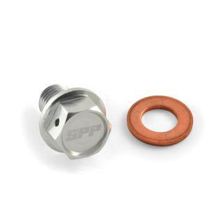 Spp Oil Drain Bolt Various Ktm Husqvarna 50-525 Silver