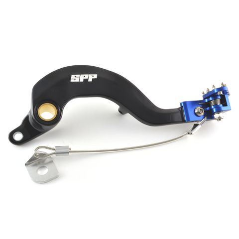 SPP-ASB-143 REAR BRAKE PEDAL YZ125/250 11-18 BLUE