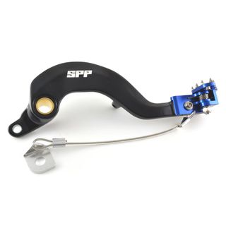 SPP-ASB-143 REAR BRAKE PEDAL YZ125/250 11-18 BLUE