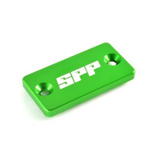 Spp Front Reservoir Cap Various Yam Kaw Suz Hon 60-450 Green