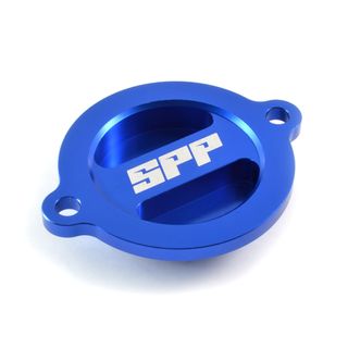 Spp Oil Filter Cover Various Ktm Husqvarna 390-1290 Blue