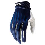 100% Ridefit Navy Gloves