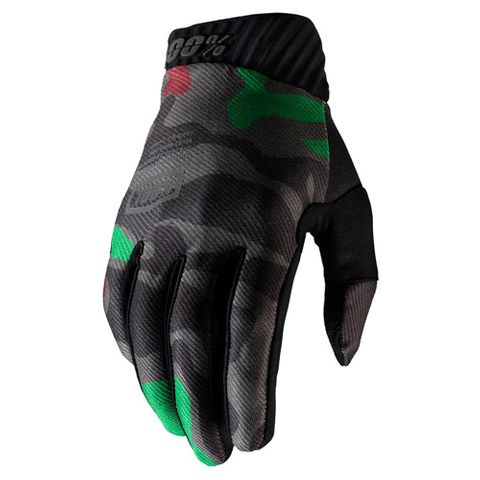 ONE-10014-259-10 RIDEFIT GLOVES BLACK CAMO SM