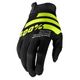 ONE-10015-324-10 ITRACK GLOVES BLACK/FLUO YELLOW SM