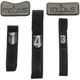 MOB-2050204 Mobius X8 Knee Brace Strap kit LG