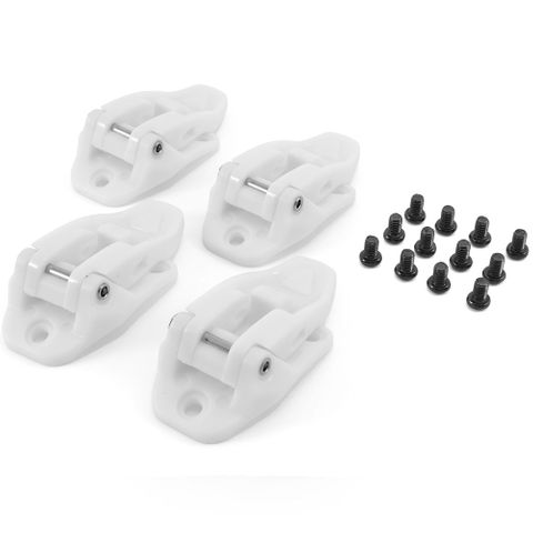 0408-0884-2101 AR1 ADULT BOOT REPLACEMENT BUCKLE WHITE