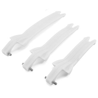 Answer MX AR-1 Replacement Youth Boot Strap Kit White/Black