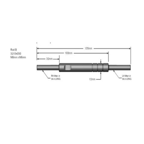 32104050 Shift Rod B