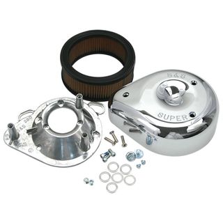 S&S Teardrop Air Cleaner For 1995-'16 Hd Big Twin Engines With Stock Hd Cylinder Heads Or S&S Heads With Stock Breathing System