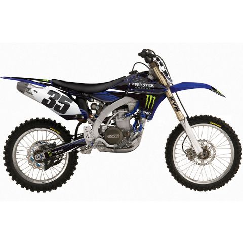 15-02228 Full/Trim Monster YZ450F 10-12