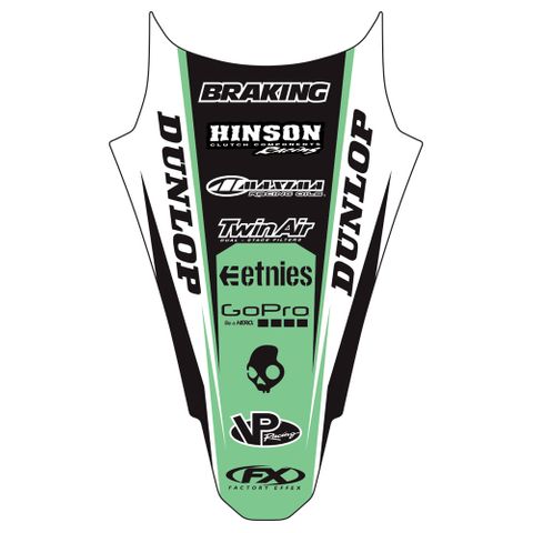 19-32124 KX250/450F 2006-2008 REAR FENDER