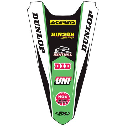 22-32138 KX450F 2019 REAR FENDER DECAL