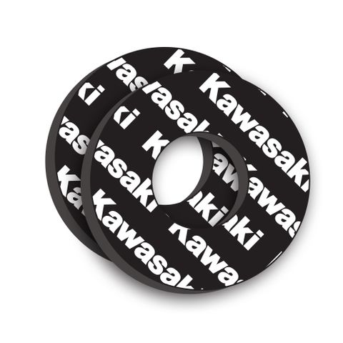 22-67100 MOTOGRIP DONUTS - KAWASAKI BLACK/WHITE