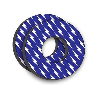 22-67200 MOTOGRIP DONUTS - YAMAHA WHT/BLUE