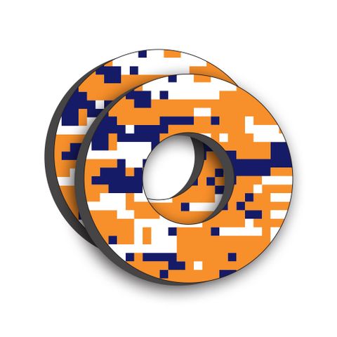 22-67500 MOTOGRIP DONUTS - KTM BLUE/ORANGE