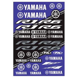 Factory Effex Oem Sticker Sheet Sport Bike Yamaha Kit