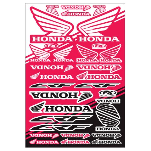 22-68330 HONDA CRF OEM STICKER SHEETS