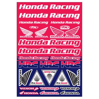 Factory Effex Oem Sticker Sheet Honda Racing
