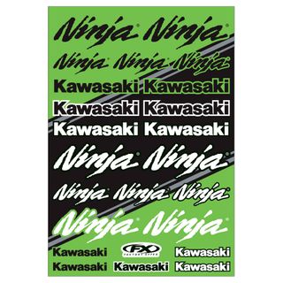 Factory Effex Oem Sticker Sheet Kawasaki Ninja