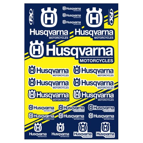 22-68630 HUSQVARNA STICKER SHEET  OEM REPLICA