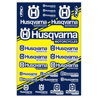 Factory Effex Oem Sticker Sheet Husqvarna