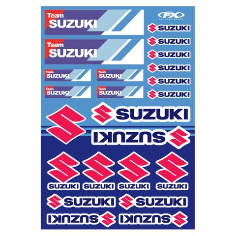 22-68432 SUZUKI RACING OEM STICKER SHEETS