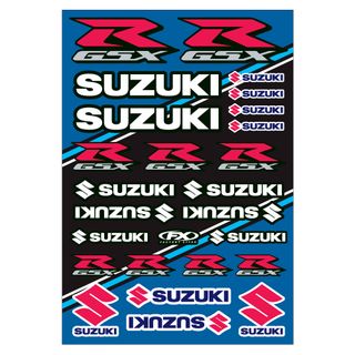 Factory Effex Oem Sticker Sheet Sport Bike Suzuki Kit