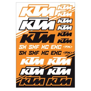 Factory Effex Oem Sticker Sheet Ktm Sx