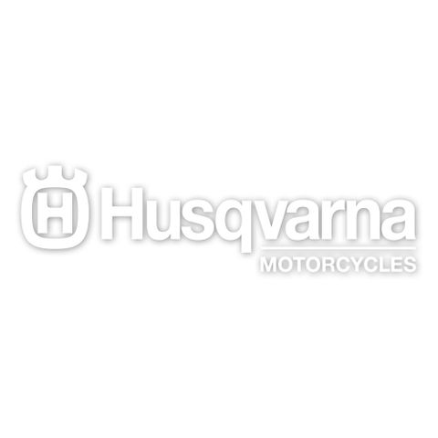 22-94650 DIE-CUT 1FT HUSQVARNA WHITE