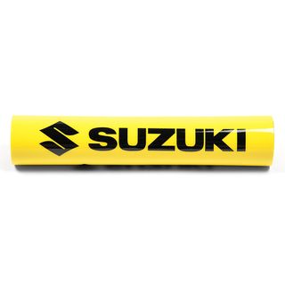 Factory Effex Round Bar Pad 10" Suzuki Yellow