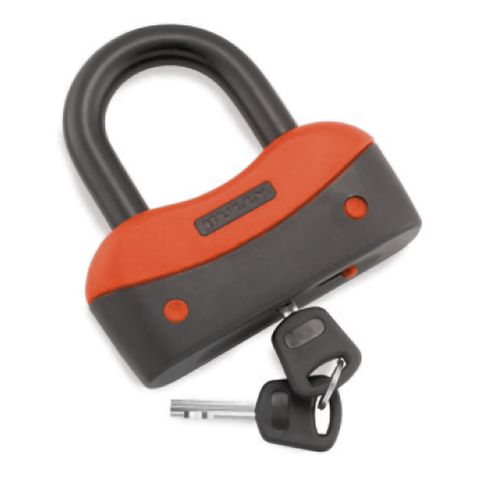 13-2211 BULLY U Shape Disc Lock   Red