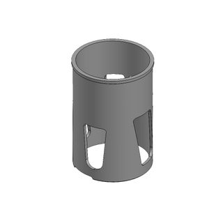 Advanced Sleeve Omc 3 Cylinder 60Hp Id: 3.000" +.020" Flanged W/ Ports