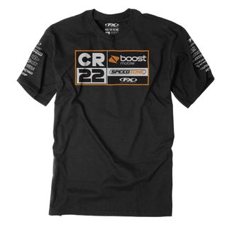 21-87524 CR22 TEAM T-shirt Black  LG