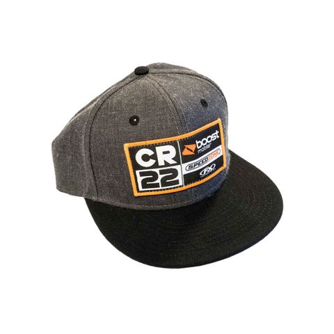 21-86604 CR22 TEAM Snapback Hat Blk